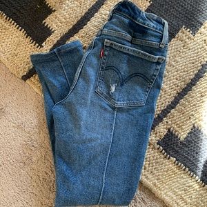 Levi’s High Rise Altered Jeans
